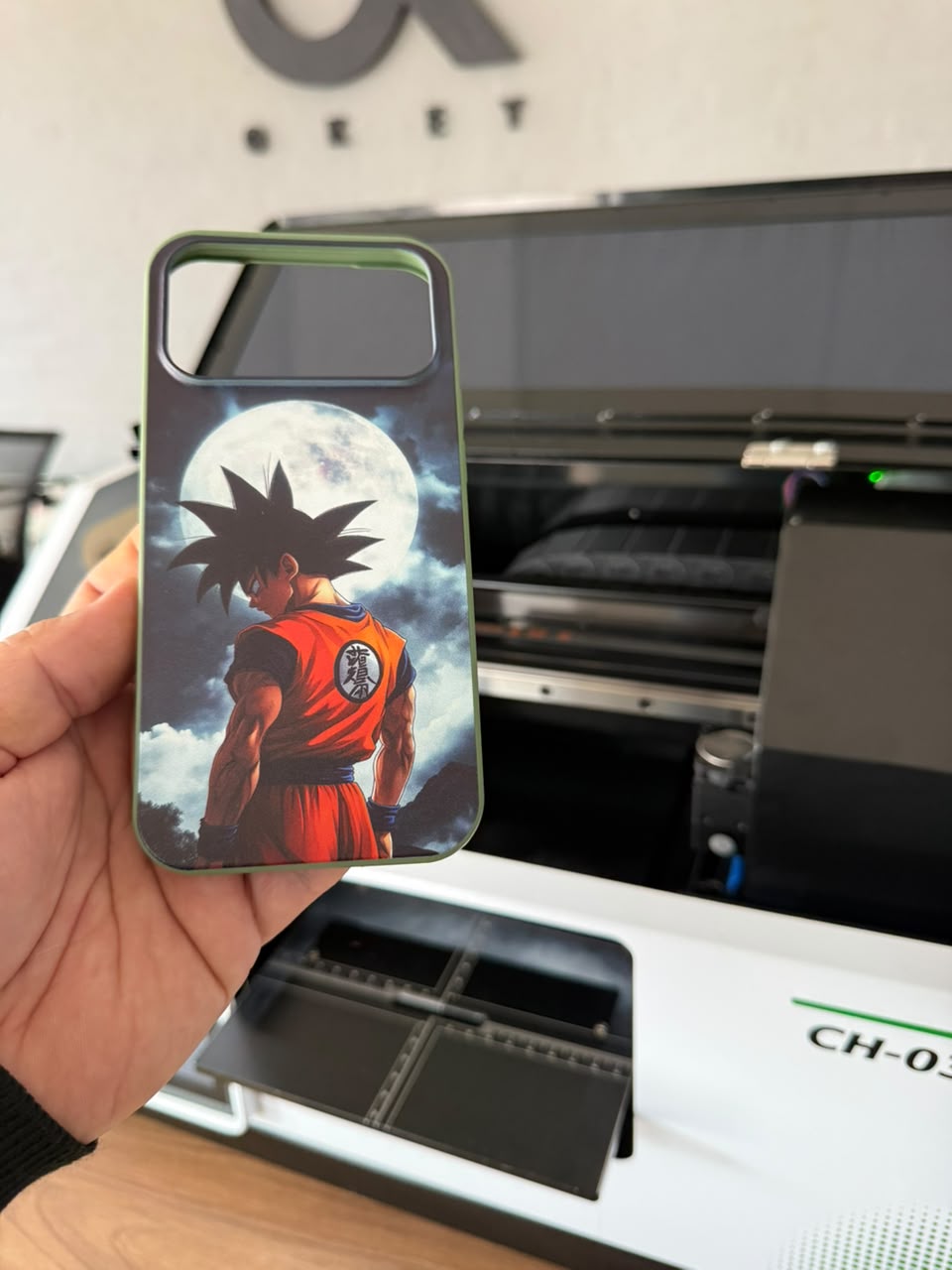 Ejemplo ilustrativo de personalización: Fundas